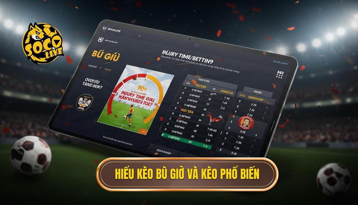 Phần 1_ Hiểu Rõ Bản Chất Kèo Bù Giờ và Các Loại Kèo Phổ Biến