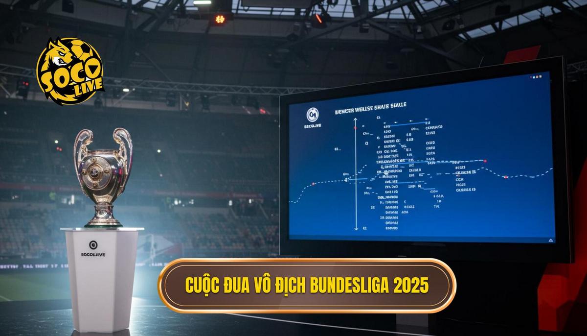 Phân Tích Cuộc Đua Vô Địch Trên Bảng Xếp Hạng Bundesliga 2025