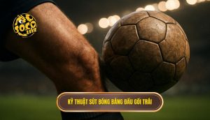 Kỹ thuật sút bóng bằng đầu gối trái