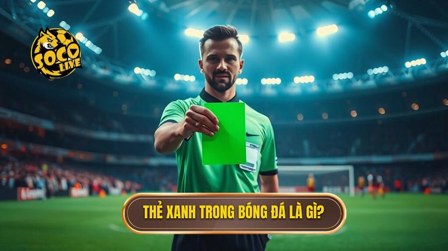 Khái niệm cơ bản: Thẻ xanh trong bóng đá là gì?