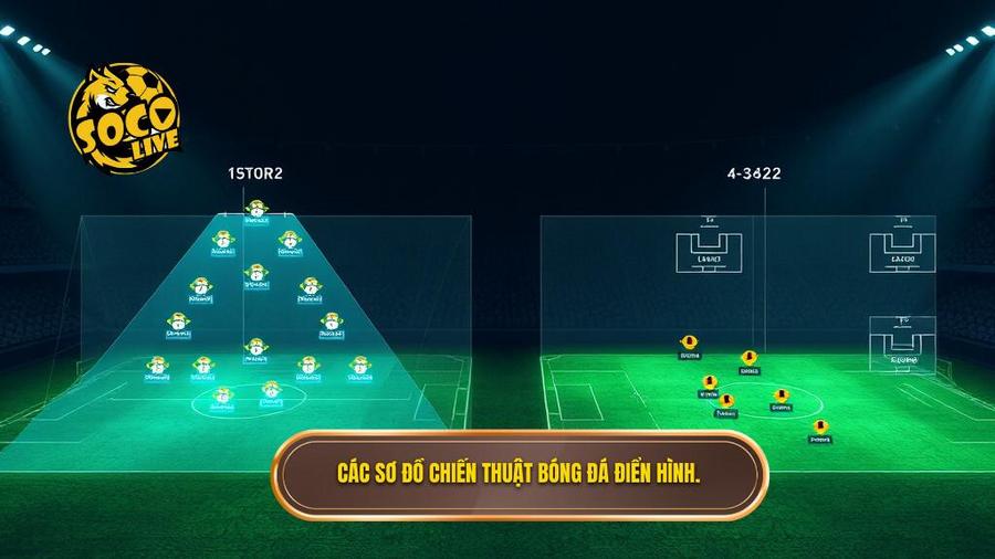 Chiến thuật Carlo Ancelotti: Nghệ thuật biến ảo của vị vua Champions League 2 Phân tích các sơ đồ chiến thuật điển hình qua các thời kỳ