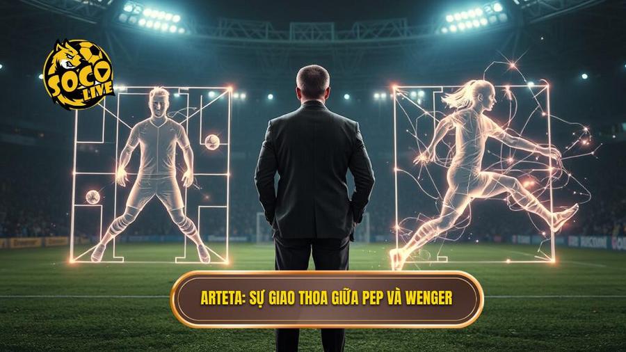 Phân tích phong độ đội Arsenal: Hành trình khẳng định vị thế quân vương 3 Arteta_ Sự giao thoa giữa Pep và Wenger