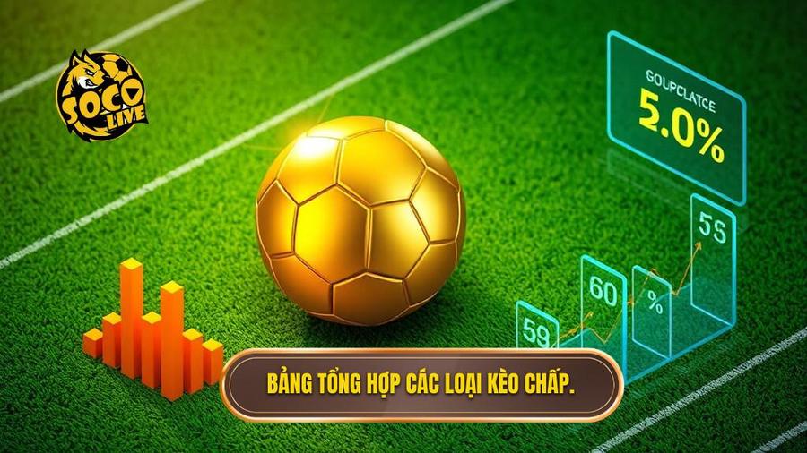 Kèo chấp là gì? Hướng dẫn chi tiết cách đọc kèo châu Á cho người mới 3 Bảng tổng hợp các loại kèo chấp.