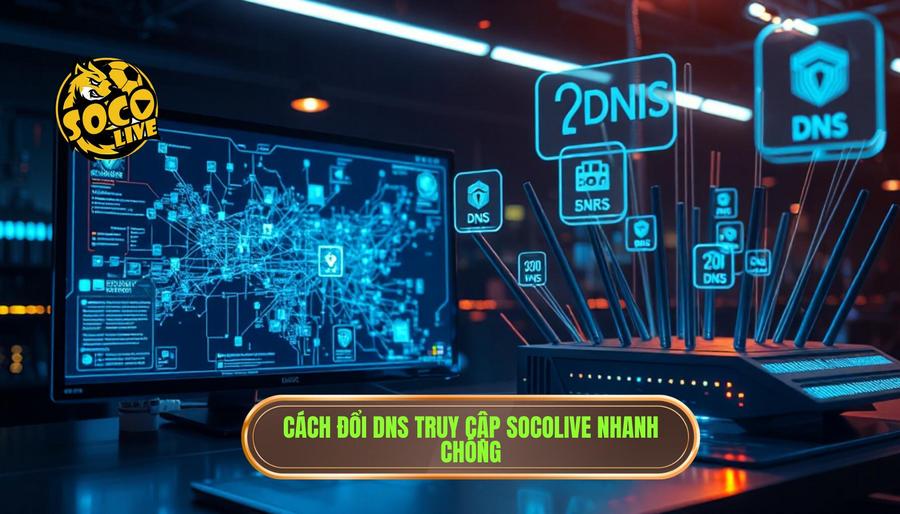 Hướng dẫn truy cập Socolive khi bị chặn bằng cách đổi DNS