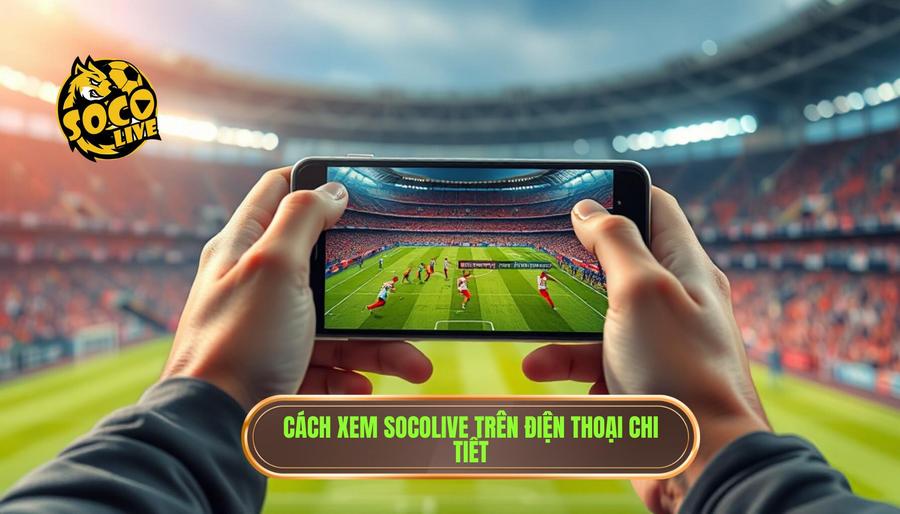 Hướng dẫn chi tiết cách xem Socolive trên điện thoại đơn giản nhất