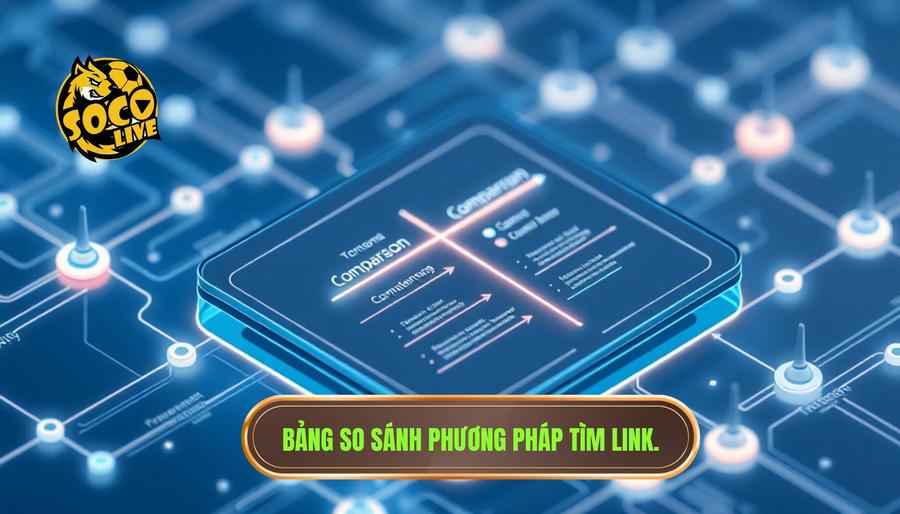Bảng so sánh các phương pháp tìm link