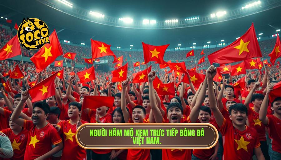 Tại sao nhu cầu xem trực tiếp bóng đá Việt Nam hôm nay chưa bao giờ hạ nhiệt?
