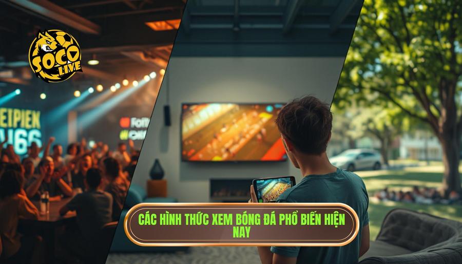 Phân tích các hình thức xem bóng đá phổ biến hiện nay