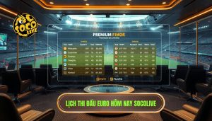 Lịch thi đấu Euro hôm nay
